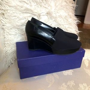 STUART WEITZMAN PLATFORM LOAFERS